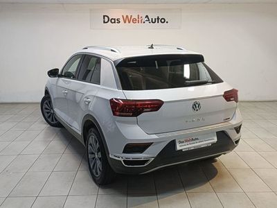 Usado VW T-Roc Sportline 190 CV (139 kW) 2018 Gris plata SUV