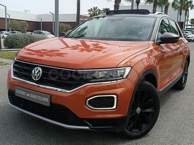 Usado VW T-Roc Sportline 150 CV (110 kW) 2019 Naranja SUV