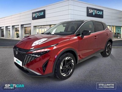 Rojo Usado 2025 Nissan Qashqai N-Connecta SUV | 25.995 € (Precio justo)