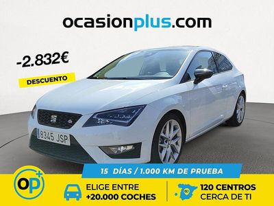 Blanco Usado 2016 Seat Leon FR Berlina | 16.658 € (Precio justo)