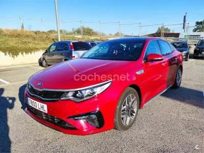 Usado Kia Optima Hybrid 205 CV (150 kW) 2020 Rojo Berlina