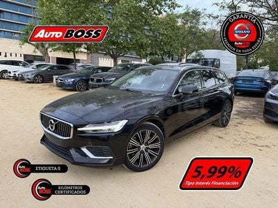 Brugt Volvo V60 Inscription 340 HK (250 kW) 2020 Sort Stationcar
