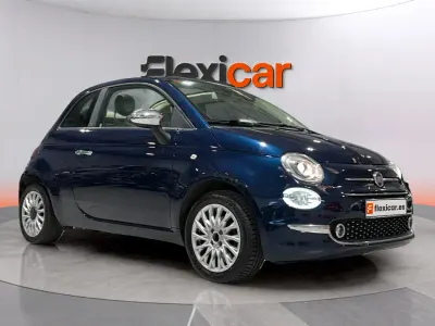 Usado Fiat 500 Connect 71 CV (52 kW) 2021 Azul Descapotable