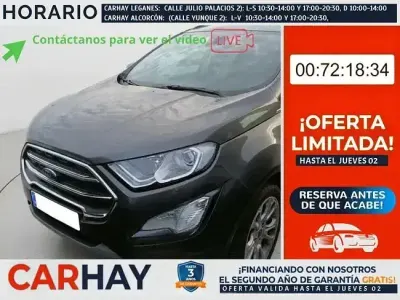 Usado Ford Ecosport Titanium 125 CV (91 kW) 2023 Gris SUV