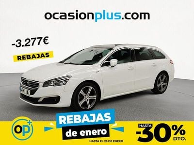 Blanco Usado 2017 Peugeot 508 GT Familiar | 13.200 € (Precio justo)
