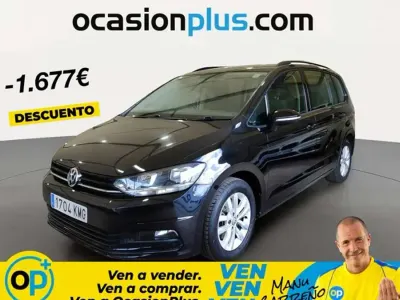 Usado VW Touran Edition 116 CV (85 kW) 2018 Negro Monovolumen