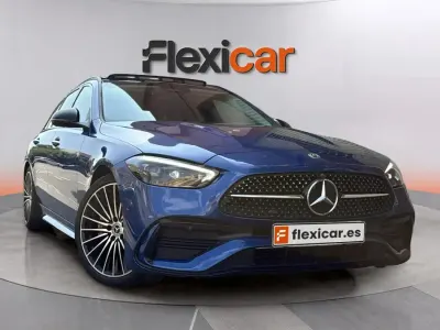 Usado Mercedes C220 200 CV (147 kW) 2021 Azul Berlina