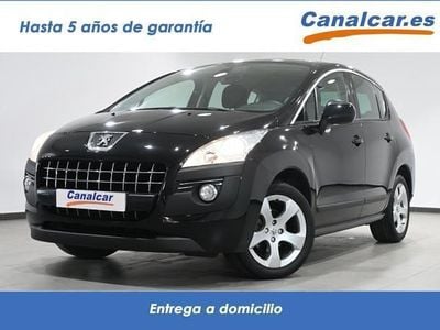 Usado Peugeot 3008 Premium 110 CV (80 kW) 2010 Negro Monovolumen