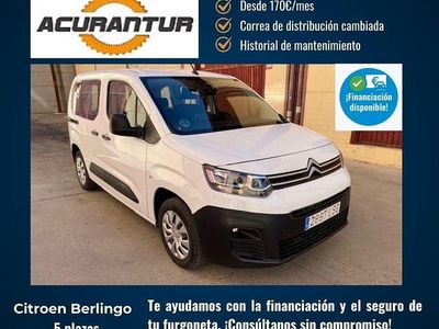 Usado Citroën Berlingo 100 CV (73 kW) 2021 Blanco Monovolumen