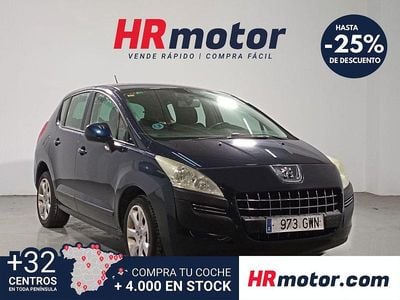 Usado Peugeot 3008 121 CV (88 kW) 2010 Azul SUV