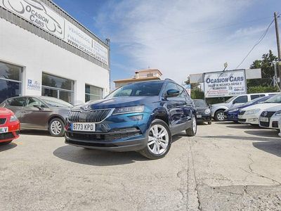 Begagnad Skoda Karoq Ambition 115 HK (84 kW) 2018 Blå SUV