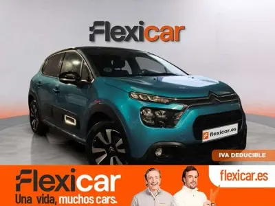 Usado Citroën C3 PureTech 83 CV (61 kW) 2022 Azul Utilitario