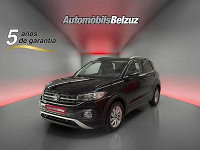 Usado VW T-Cross Advance 95 CV (69 kW) 2022 Negro SUV
