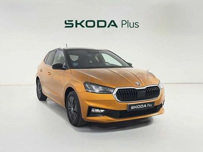Usado Skoda Fabia 95 CV (69 kW) 2024 Naranja Berlina