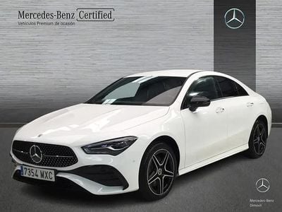 Brugt Mercedes CLA250e AMG line 218 HK (160 kW) 2024 Hvid Sedan