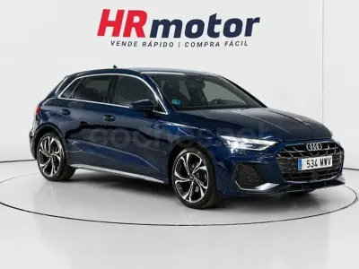 Usado Audi A3 S-Line 110 CV (80 kW) 2024 Azul Berlina