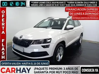 Usado Skoda Karoq Ambition 150 CV (110 kW) 2020 Blanco SUV