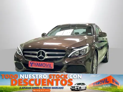Usado Mercedes C220 170 CV (125 kW) 2018 Marrón Berlina