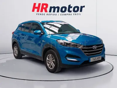 Usado Hyundai Tucson 115 CV (84 kW) 2018 Azul SUV