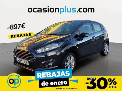 Negro Usado 2016 Ford Fiesta Trend Berlina | 8200 € (Precio justo)