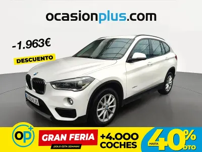 Usado BMW X1 150 CV (110 kW) 2018 Blanco SUV