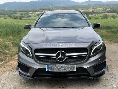 Usado Mercedes GLA45 AMG 381 CV (280 kW) 2015 Gris / plata SUV