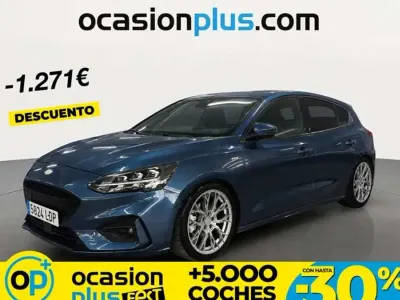 Używany Ford Focus ST-Line 125 KM (91 kW) 2019 Niebieski Hatchback