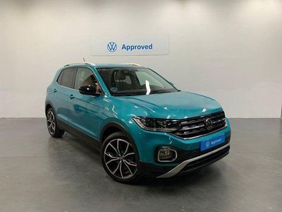 Usado VW T-Cross Sportline 110 CV (80 kW) 2021 Azul SUV