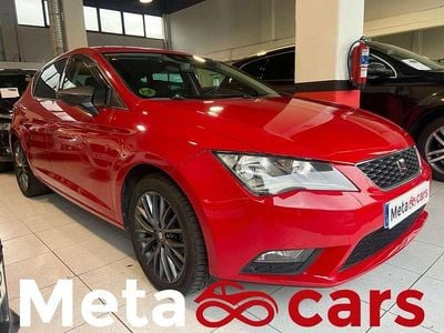 Usado Seat Leon CONNECT 110 CV (80 kW) 2016 Rojo Berlina