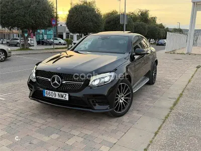 Usado Mercedes GLC350 258 CV (189 kW) 2018 Negro Coupe