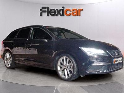 Usado Seat Leon XCELLENCE 150 CV (110 kW) 2018 Negro Berlina
