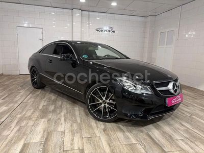 Usado Mercedes E300 252 CV (185 kW) 2014 Negro Coupe