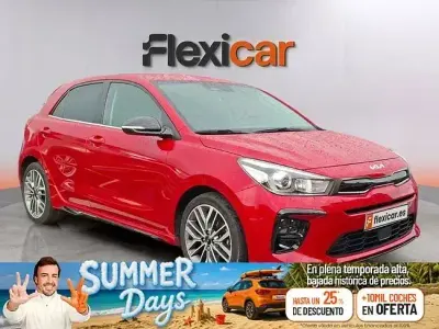 Usado Kia Rio GT-Line 84 CV (61 kW) 2023 Rojo