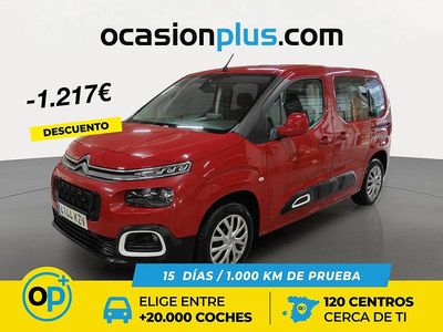 Rojo Usado 2019 Citroën Berlingo Feel Monovolumen | 13.050 € (Precio justo)