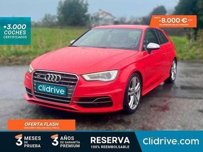 Usado Audi S3 Sportback Ambiente 300 CV (220 kW) 2013 Rojo Utilitario