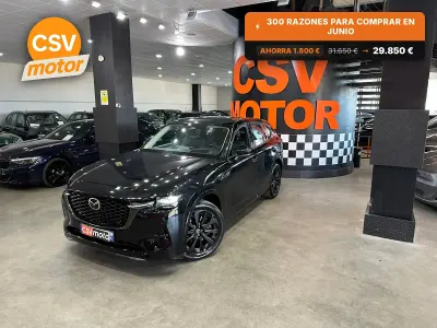 Usado Mazda CX-60 Homura-Line 328 CV (241 kW) 2023 Negro SUV