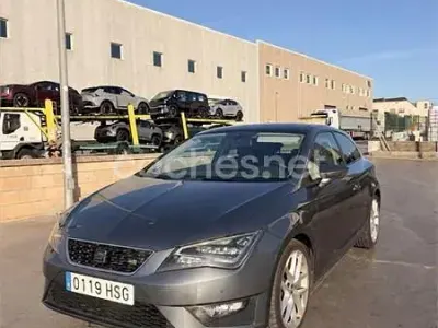 Usado Seat Leon SC FR 184 CV (135 kW) 2013 Gris / plata Utilitario