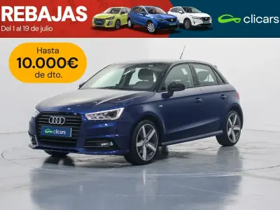 Usado Audi A1 Sportback 125 CV (91 kW) 2017 Azul Utilitario