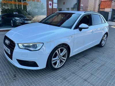 Usado Audi A3 184 CV (135 kW) 2013 Blanco Berlina
