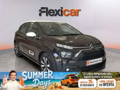 Usado Citroën C3 Feel 83 CV (61 kW) 2021 Negro Utilitario