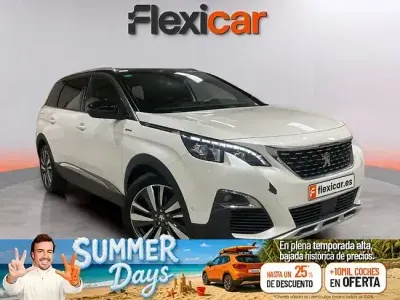 Usado Peugeot 5008 GT-line 130 CV (95 kW) 2018 Blanco SUV