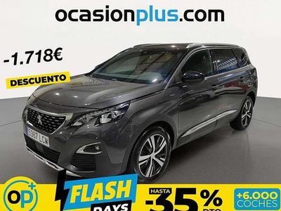 Usado Peugeot 5008 GT-line 131 CV (96 kW) 2019 Plateado SUV