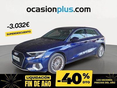 Azul Usado 2023 Audi A3 Advanced Plus Berlina | 27.290 € (Precio justo)