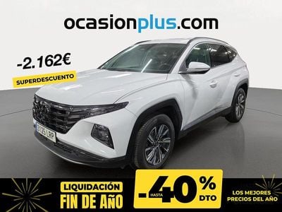 Blanco Usado 2021 Hyundai Tucson SUV | 23.790 € (Precio justo)