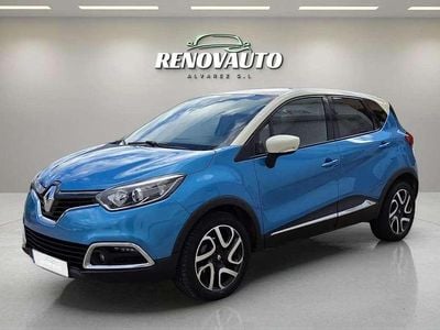 Usado Renault Captur Zen 90 CV (66 kW) 2015 Azul SUV