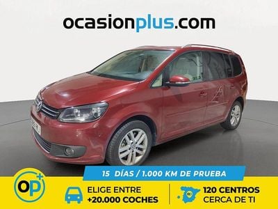 Rojo Usado 2012 VW Touran Advance Monovolumen | 12.190 € (Precio justo)