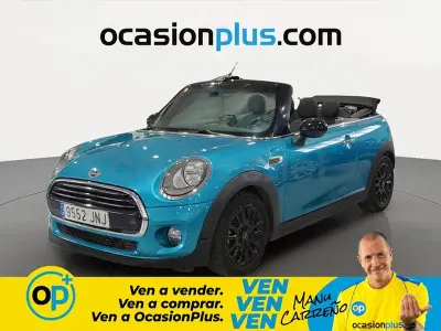 Usado Mini Cooper D Cabriolet 116 CV (85 kW) 2016 Azul Descapotable