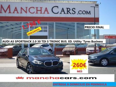 Usado BMW 116 Advantage 116 CV (85 kW) 2021 Negro Utilitario