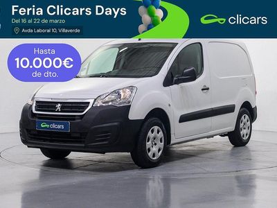 Usado Peugeot Partner 67 CV (49 kW) 2020 Blanco Monovolumen