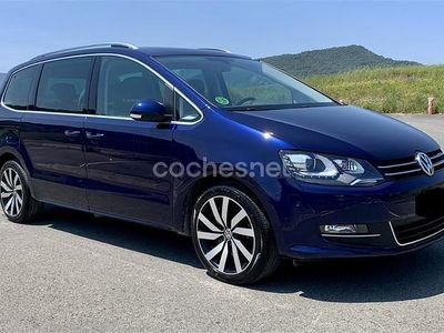 Usado VW Sharan Sportline 184 CV (135 kW) 2018 Azul Monovolumen